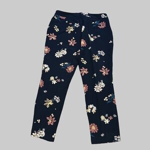 Carolina Belle Navy floral pants